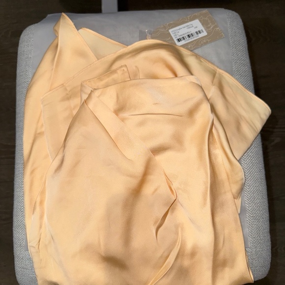 NWT Meshki Satin Halter Blouse - Picture 5 of 6